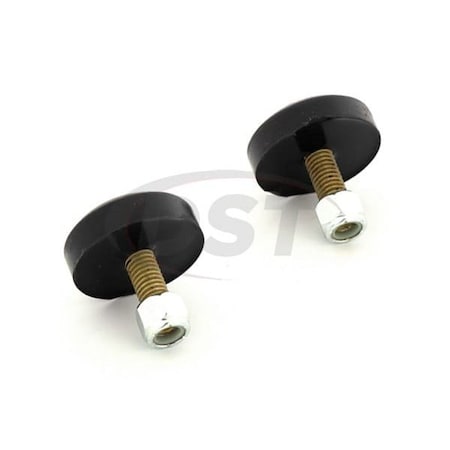 Energy Suspension 1625 Outside Diameter 6875 Long Black Polyurethane Set Of 2 9.9121G